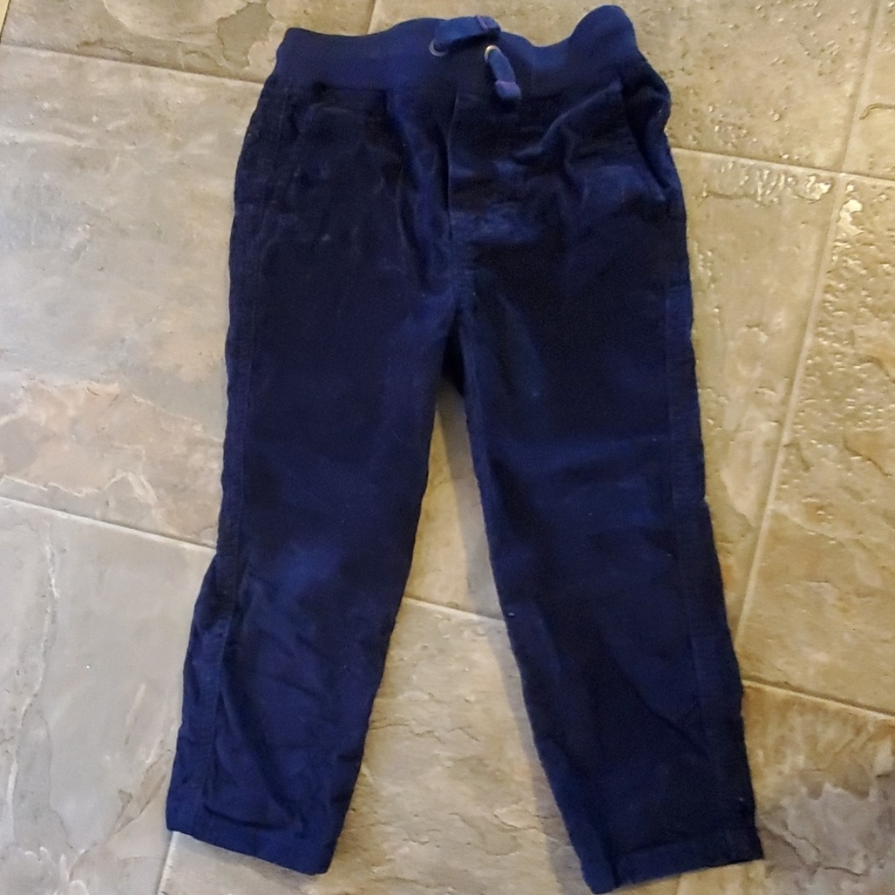 Navy blue corduroy pants